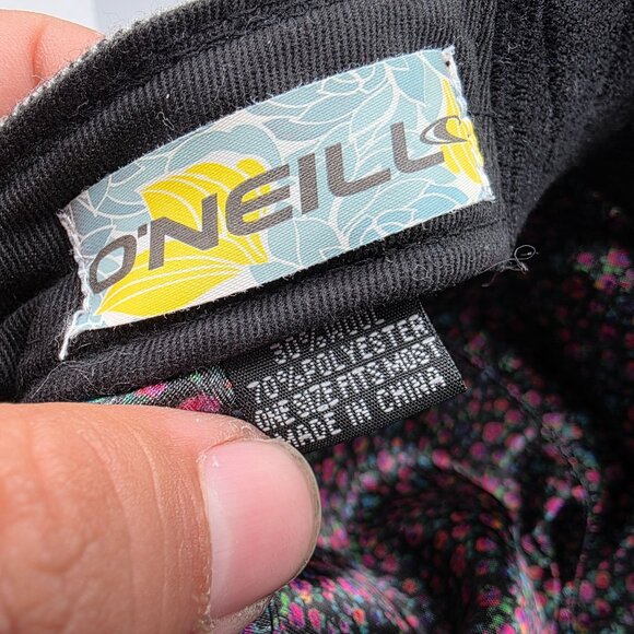 ONeill Kids Adjustable Gray News Boy Hat Cap With Metal Accents Casual Outdoors - Picture 6 of 9